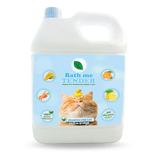 แชมพูแมวสูตรอ่อนโยน 5 ลิตร